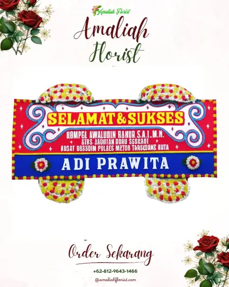 Papan Bunga Ucapan Selamat Pidie Jaya